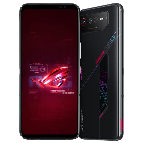 ASUS, Smartphone Gamer ROG Phone 6 AI2201-1A049BR QUALCOMM SNAPDRAGON SM8475 / 12 GB / 256 GB/Android 12 / Black/SIM (Nano) / SIM (Nano)