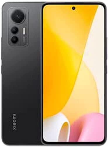 Celular Xiaomi 12 Lite 5G 256GB / 8GB RAM/Dual SIM/Tela 6.55" / Câmeras 108MP+8MP+2MP e 32MP - Black (Indonesia)