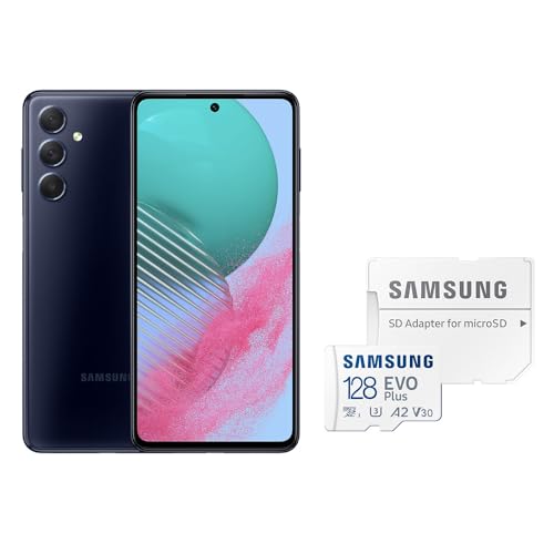 Galaxy M54 5G 128GB Azul + Cartão de Memória 128GB EVO Plus