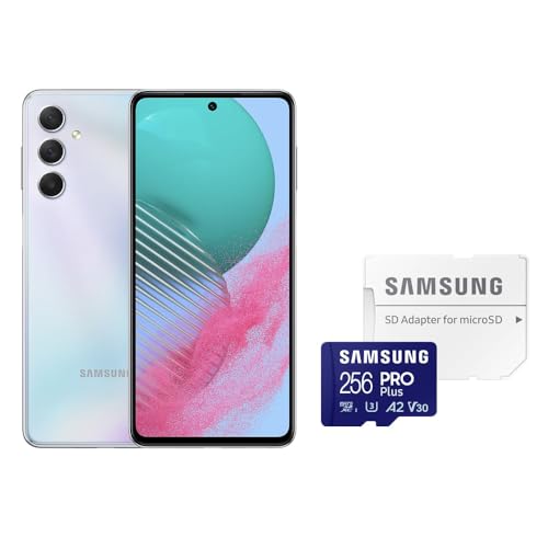 Galaxy M54 5G 256Gb Prata + Cartão De Memória 256Gb Pro Plus