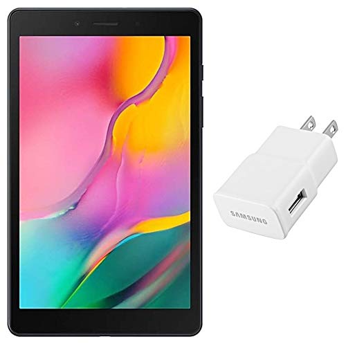 SAMSUNG Galaxy Tab A 8.0" (2019, Wifi + 4G LTE) 32GB, Bateria De 5100 Mah, Tablet 4G LTE GSM Desbloqueado Sm-T295, Modelo Internacional (,) 32GB + Us Cube Preto