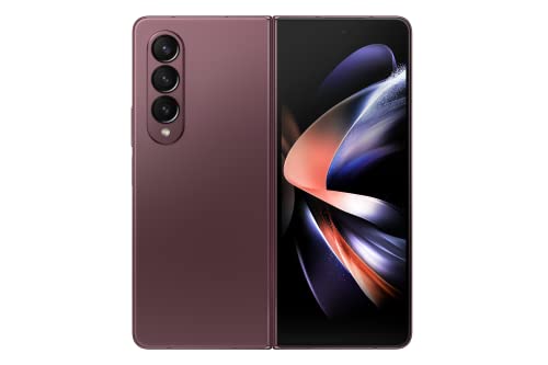 Samsung Galaxy Z Fold4 256GB 5G Wi-Fi Tela dobrável de 7.6'' Dual Chip Processador Snapdragon 12GB RAM Câmera Tripla - Vinho