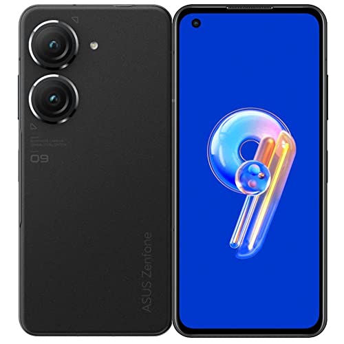 Smartphone ASUS Zenfone 9 AI2202-1A033BR QUALCOMM SNAPDRAGON SM8475 AI2202-1A033BR SNAPDRAGON / 16 GB / 256 GB/Android 12 / Black/SIM (Nano) / SIM (Nano)