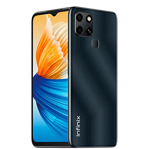 Smartphone INFINIX Smart 6 64 GB Câmera dupla até 8 MP 5000 mAh Tela 6.52" HD Dual Chip 2GB RAM - Preto