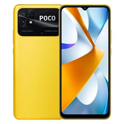 Smartphone Xiaomi Poco C40 64GB/4GB Dual Chip - Amarelo