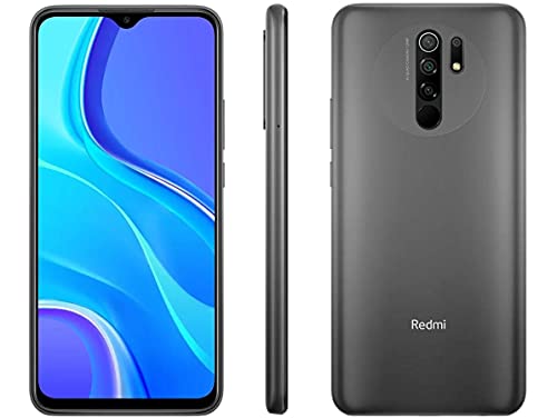 Smartphone Xiaomi Redmi 9 Cinza Carbono 4Gb Ram 64Gb 6,53