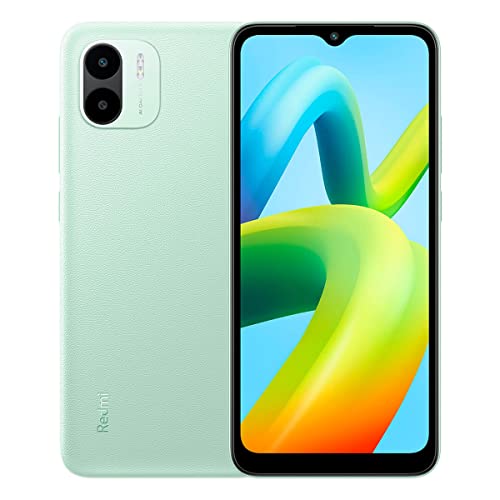 Xiaomi Celular Redmi A1 Desbloqueado, 2 Gb De Ram + 32 Gb De Rom, Tela De 6.52", Câmera De 8 Mp, Bateria De 5000 Mah Com Smartphone De Carregamento Rápido De 10 W Verde