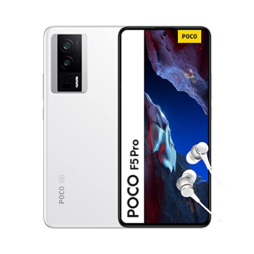 Xiaomi Poco F5 Pro, Dual 5G com 12GB Ram 256GB Rom (Branco)