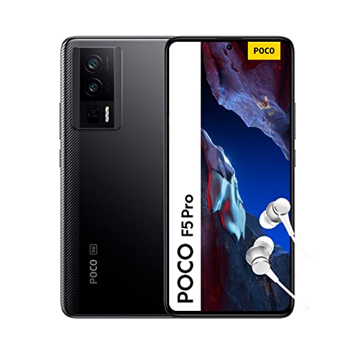 Xiaomi Poco F5 Pro, Dual 5G com 12GB Ram 256GB Rom (Preto)