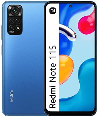 Xiaomi Redmi Note 11s 6GB Ram 64GB Rom Câmera 108MP - Azul